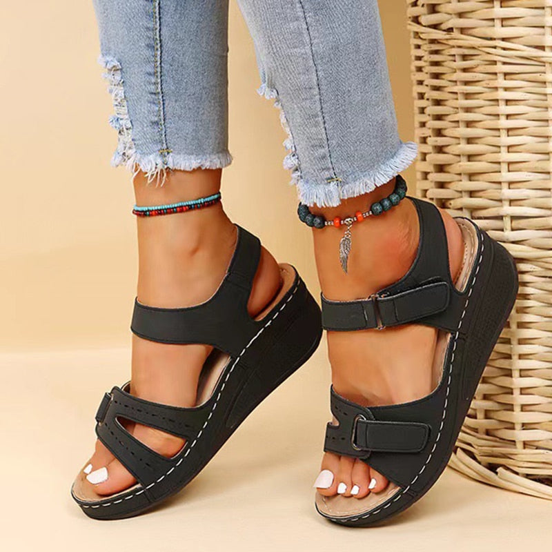 New Women's sandals Summer Shoes Women Sandals Fashion Sandals For Women Open Toe Shoes For Women Female Footwear  Plus Size