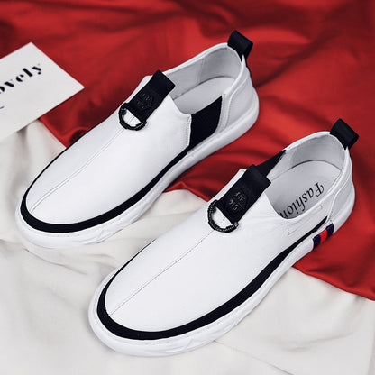 Summer Casual mens shoes handmade Fashion Lightweight mules Genuine Leather Breathable driving flats trend Moccasins hombre