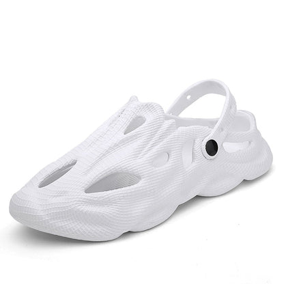 Summer Men Slippers Comfortable Platform Outdoor Sandals Clogs Beach Slippers Flip Flops Male Indoor Home Slides Bathroom Shoes