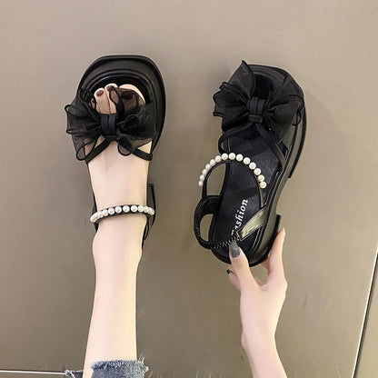 Ladies Shoes on Sale Fashion Modern Women's Sandals Summer Daily  Sandals Women Solid Shoes Ladies Platform