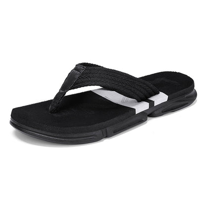 Summer Men's Flip Flops Hot Sale Slippers Soft Quick Dry Slides Male Street Beach Slippers Casual Flip Flops Indoor Footwear