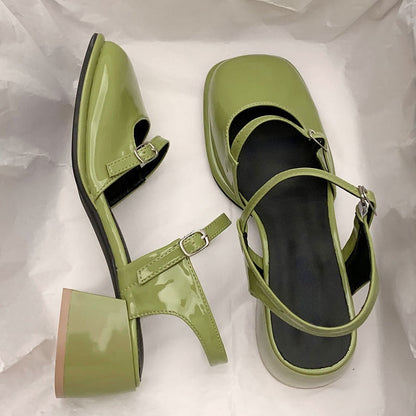 Non-slip Round Toe Sandals Shoes Ladies Casual  Summer Hollow Beach Elegant Shoes Korean Fashion Party Shoes Woman Design