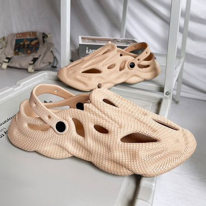 Summer Men Women Slippers Comfortable Outdoor Sandals Clogs Beach Slippers Flip Flops Indoor Home Slides Bathroom Shoes for Men