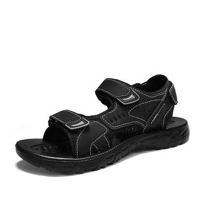 Men's Male Black Sandal Fashion Summer Sandals Best Sellers In Products Shoes for Men with Free Shipping  Designer Replica