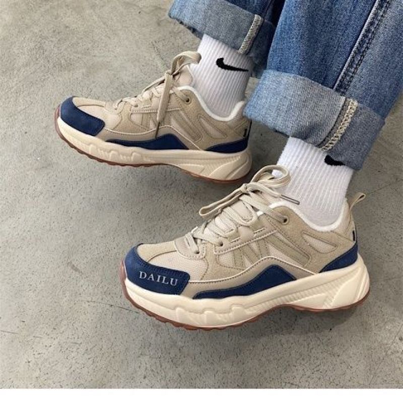 Chic Winter Casual Shoes for Women Keep Warm Women's Chunky Sneakers Fashion Men Sports Shoes Couples Footwear