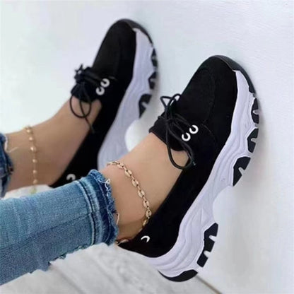 Women Sneakers Platform Casual Breathable Sport Design Vulcanized Shoes Fashion Tennis Female Footwear