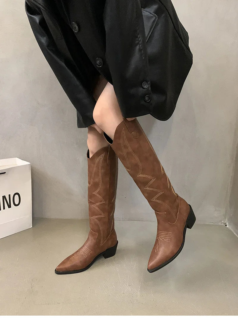 Futurecen Autumn Winter Short Plush Women Ankle Boots Fashion Pointed Toe Ladies Elegant Chelsea Pumps Shoes Thin High Heel Short Boots