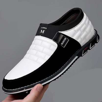 Men Business Shoes Slip on Party Men Shoes Comfortable PU Leather Shoes for Man Wedding Dress Shoes for Male Zapatos Hombre