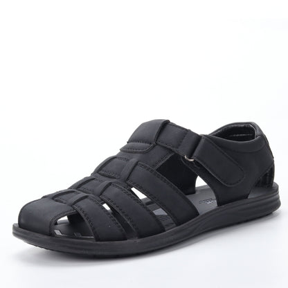 Leather Men Sandals Casual Beach Comfortable Sandals Summer Shoes