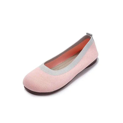 Women's Shoes Off White Round Toe Flat Female Footwear Slip On Vulcanized For Cheap Luxury Designer Korean Style And Low Price