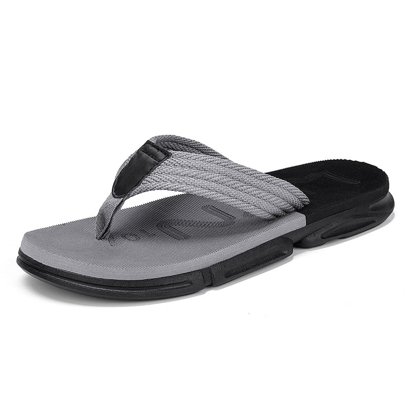 Summer Men's Flip Flops Hot Sale Slippers Soft Quick Dry Slides Male Street Beach Slippers Casual Flip Flops Indoor Footwear