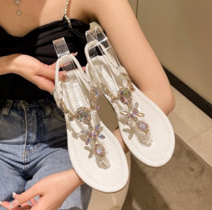 Fashion Women Sandals for  Luxury Shoes Women Designers Beach Sandals Platform Ladies Shoes Light Breathable Roman Shoes