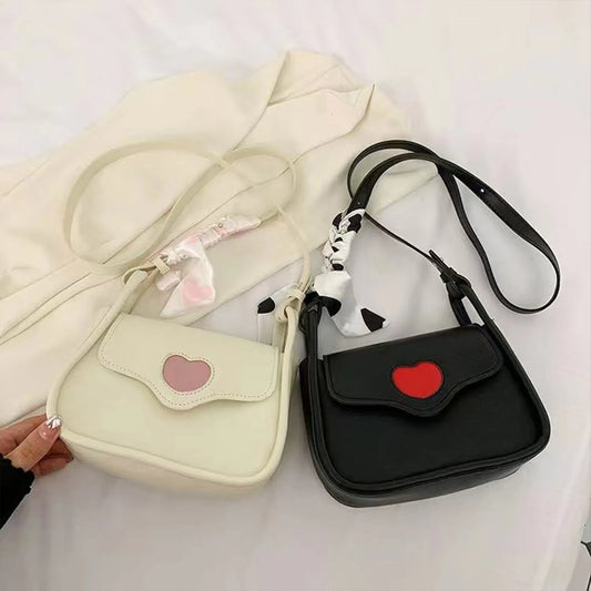 binfenxie Pu Leather Women New Stylish Handbags Casual Underarm Bag Y2k Style Waterproof Suitable For Daily Life And Communting Use