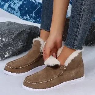 Women Snow Boots Winter Fashion Casual Warm Shoes for Women Slip On Lady Comfort Female Ankle Boot Footwear Botas De Mujer