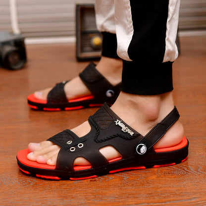 Gladiator sandals open-toe platform outdoor beach sandals Roman shoes anti-skid summer casual shoes New men's sandals