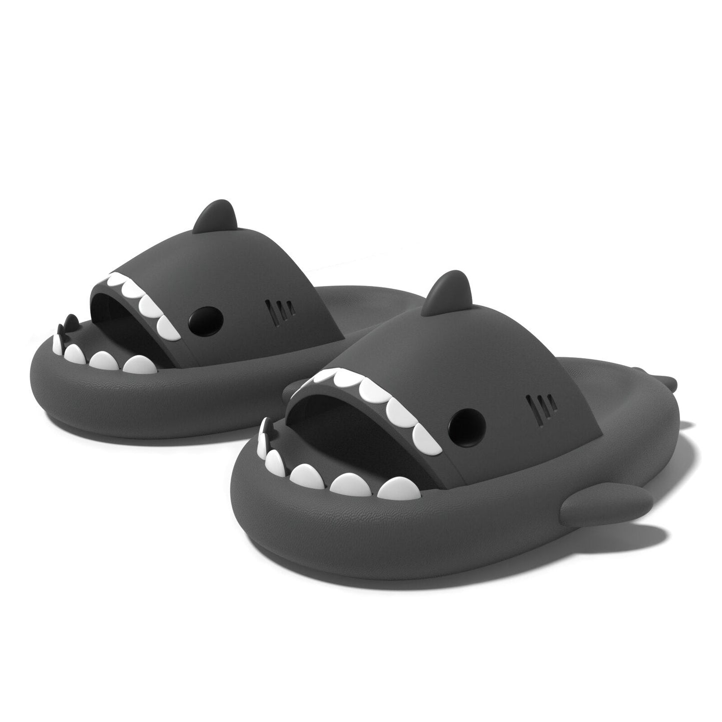 Shark Slippers Soft Beach Cloud Platform Women Indoor Bathroom Slides Summer Mules Outside EVA Men Shoes