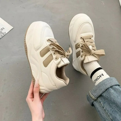 binfenxie  -  Spring Summer 2025 Platform Sports Shoes Women Tennis Female Sneakers Casual Korean Fashion Vulcanize Skateboard Footwear