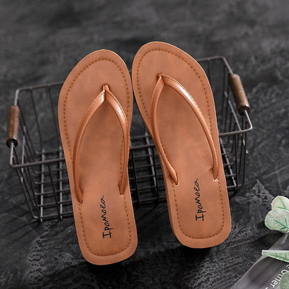 Summer Women Slippers Thick Women Flip Flop Leisure Platform Wedge Sandals Outdoor Leisure Beach Slippers High Heel Women Slides