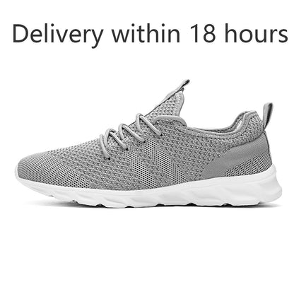 Hot Sale Light Running Shoes Comfortable Casual Men's Sneaker Breathable Non-slip Wear-resistant Outdoor Walking Men Sport Shoes