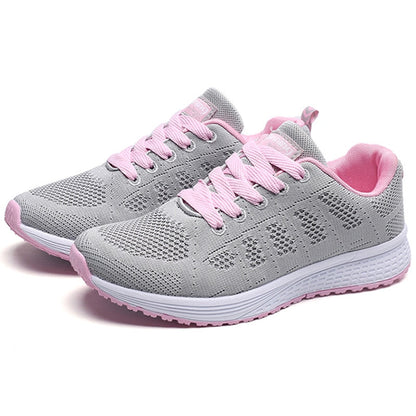 Women Sneakers Shoes Fashion Outdoor Women's Sneakers Breathable Platform Sneakers Trainers Ladies Shoes Flat Mujer Shoes Woman