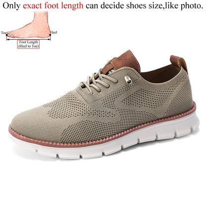 Summer Mesh Men Casual Shoes Non-Leather Lightweight Breathable Big Foot Plus Size 49 50 51 52 53 54