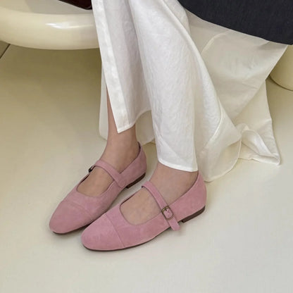 binfenxie  -   2024 Autumn Brand Women Flats Round Toe Shallow Slip On Ladies Casual Ballet Shoes Soft Leather Eelgant Dress Shoes