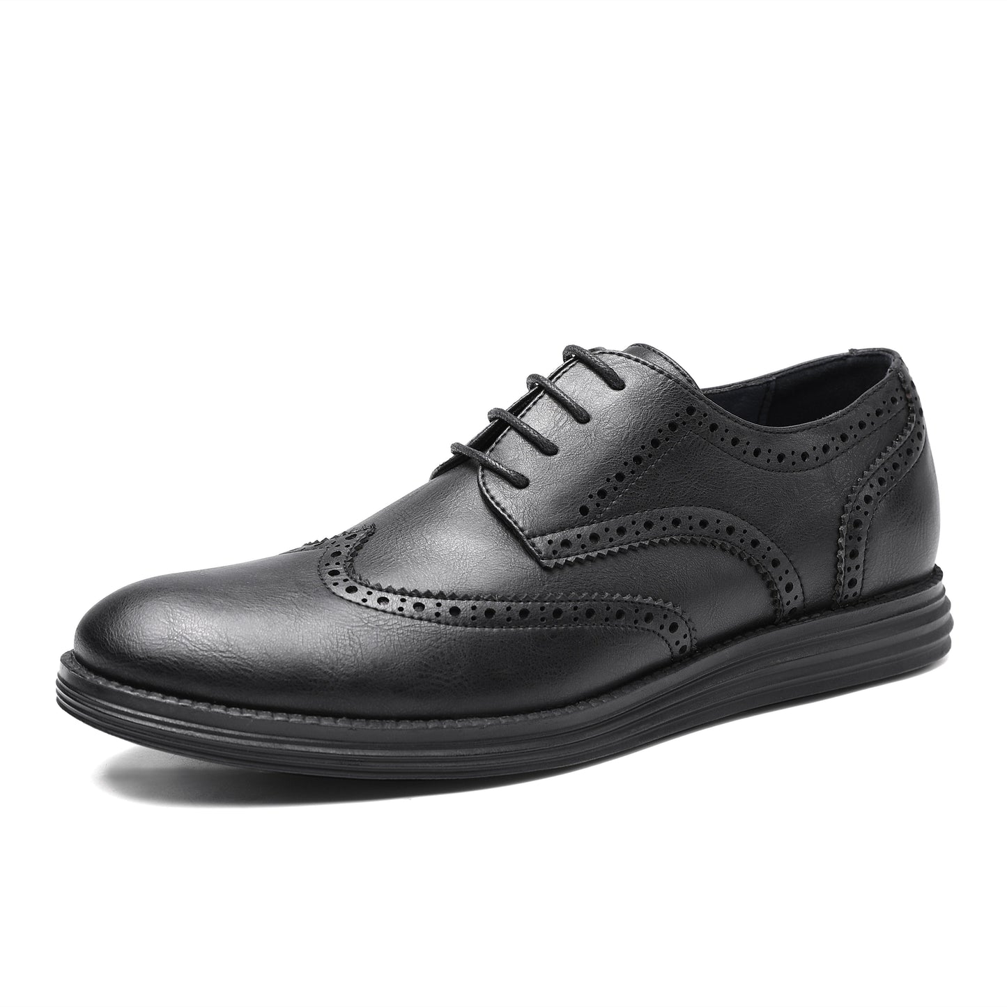 Genuine Leather Dress Shoes Comfy Men Casual Shoes Smart Business Work Office Lace-up Men Shoes