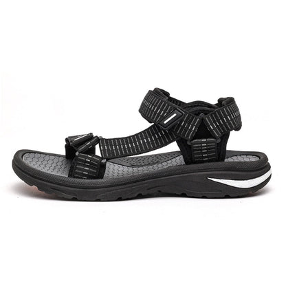 Men Summer Sandals Outdoor Casual Sandals Comfortable Beach Aqua Shoes Non-slip Light Weight Breathable Sandals Summer Slippers