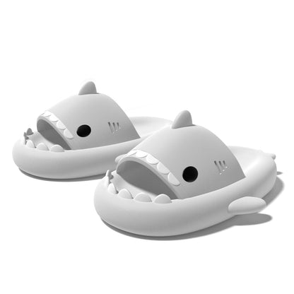 Shark Slippers Soft Beach Cloud Platform Women Indoor Bathroom Slides Summer Mules Outside EVA Men Shoes