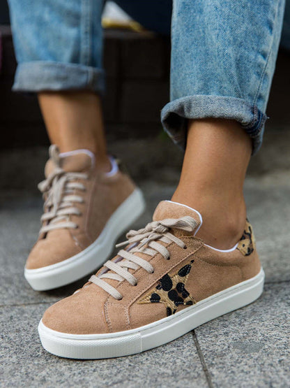 Star Leopard Casual Sneaker