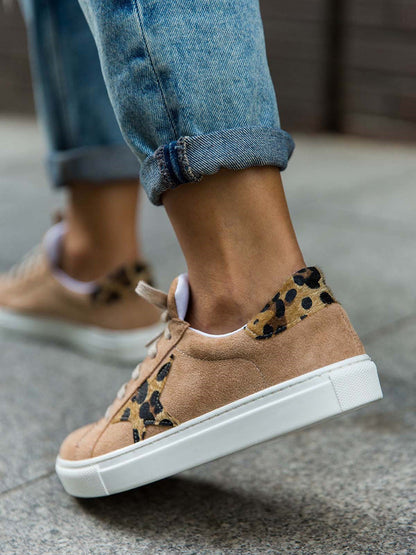 Star Leopard Casual Sneaker