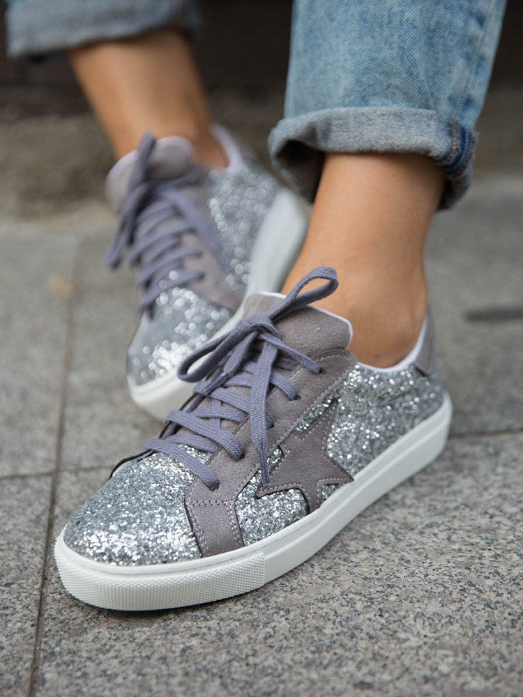 Star Leopard Casual Sneaker