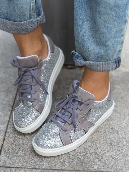 Star Leopard Casual Sneaker