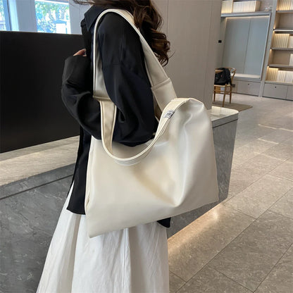 binfenxie  Women Tote Bags Summer Latest Brands Large Capacity Shoulder Bag Soft PU Leather Lightweight Shopper Totes Sac A Main