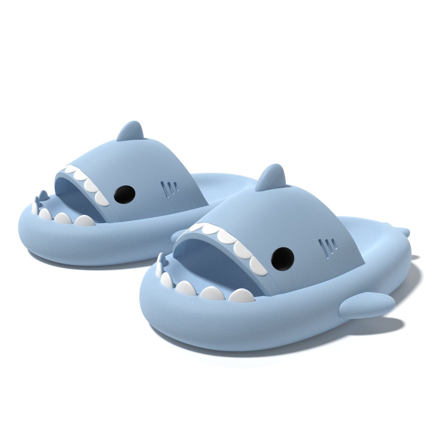 Shark Slippers Soft Beach Cloud Platform Women Indoor Bathroom Slides Summer Mules Outside EVA Men Shoes