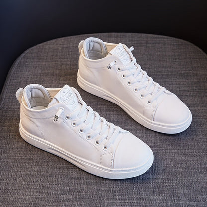 Spring Summer Shoes Women Sneakers Genuine Leather White Shoes Fashion Ladies Sneakers Flat Casual Soft Footwear A3375