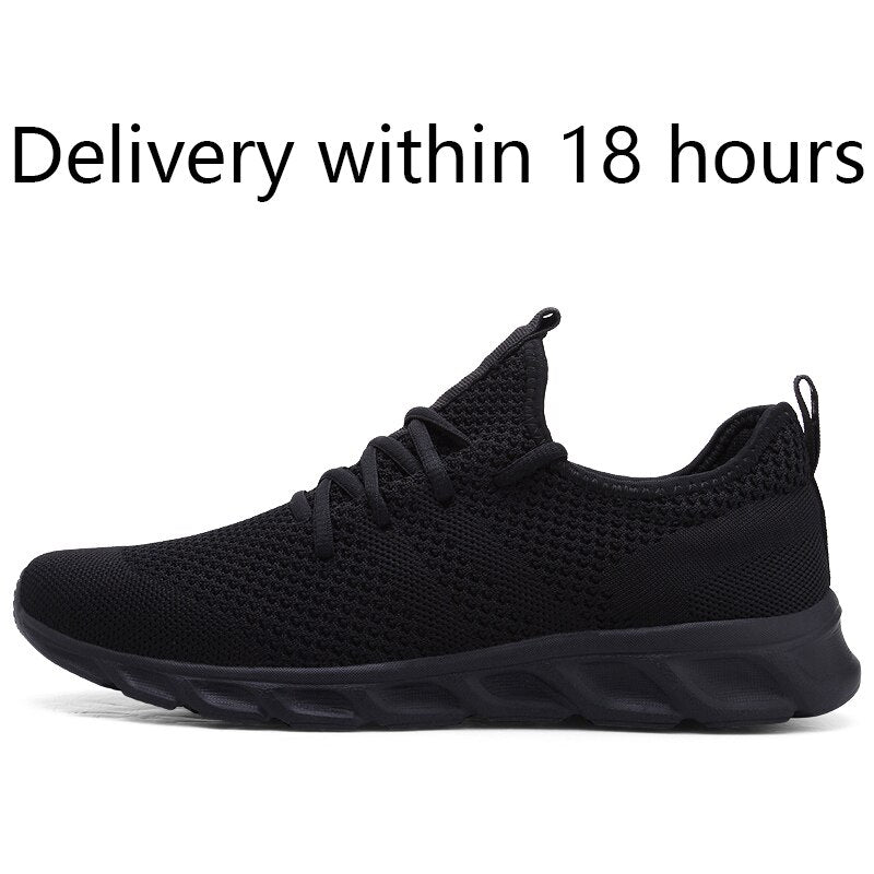 Hot Sale Light Running Shoes Comfortable Casual Men's Sneaker Breathable Non-slip Wear-resistant Outdoor Walking Men Sport Shoes