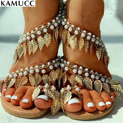 Ladies Rhinestones Sandals Summer Beach Slippers for Women Sandals Flip Flops Ladies Crystal Beach Sliders Casual Slippers Shoes