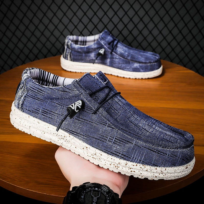 Autumn Plus Size 39-48 Men Canvas Shoes Espadrilles Breathable Casual Shoes Men Loafers Comfortable Ultralight Lazy Boat Shoes