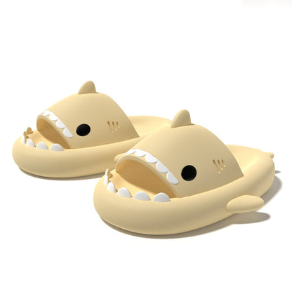 Shark Slippers Soft Beach Cloud Platform Women Indoor Bathroom Slides Summer Mules Outside EVA Men Shoes