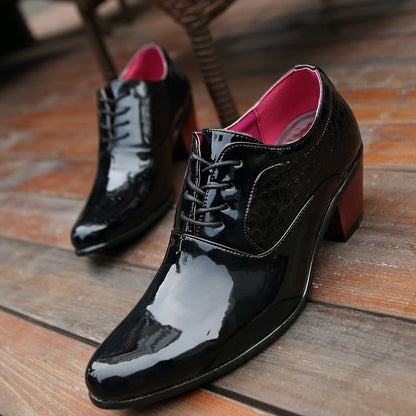 Men Luxury Brand Oxford Shoes Men Wedding Dress Classic High Luxury Designer High Quality Leather Shoes Pointed