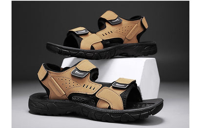 Men's Male Black Sandal Fashion Summer Sandals Best Sellers In Products Shoes for Men with Free Shipping  Designer Replica