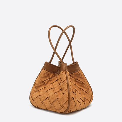 Date Minimalist Sweet Handle Bucket Bags