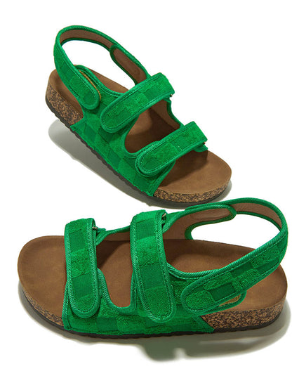 Velcro Flat Sandals