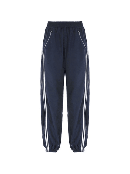 Side Stripe Baggy Jogger Pants