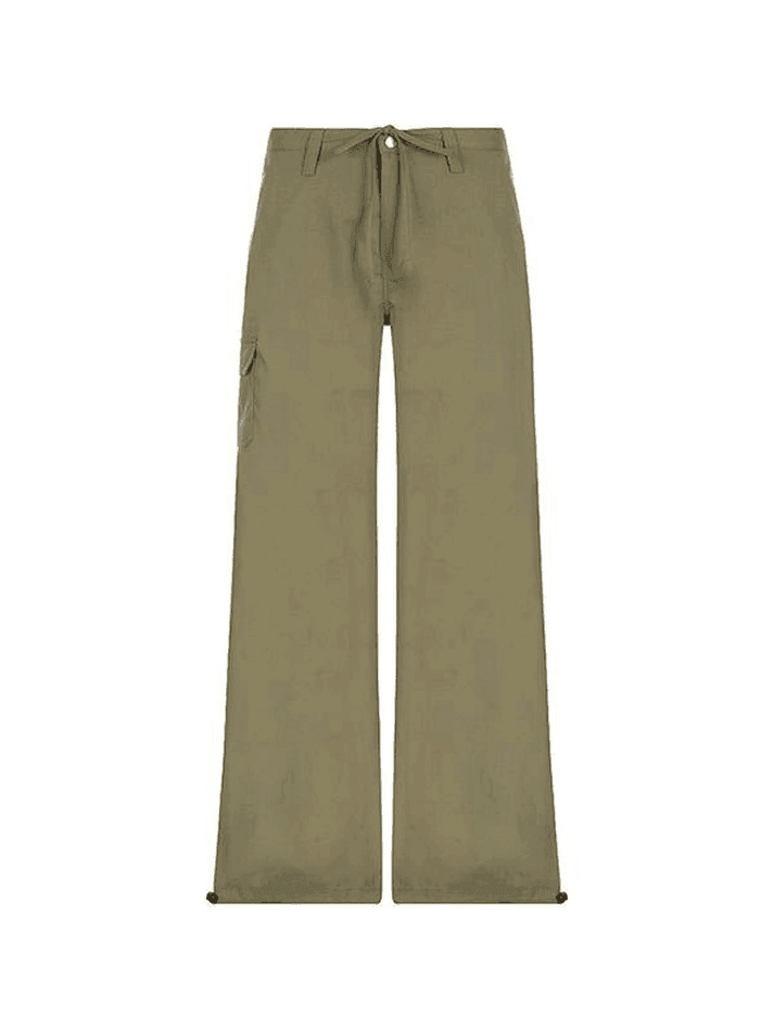 Straight Leg Pocket Cargo Pants