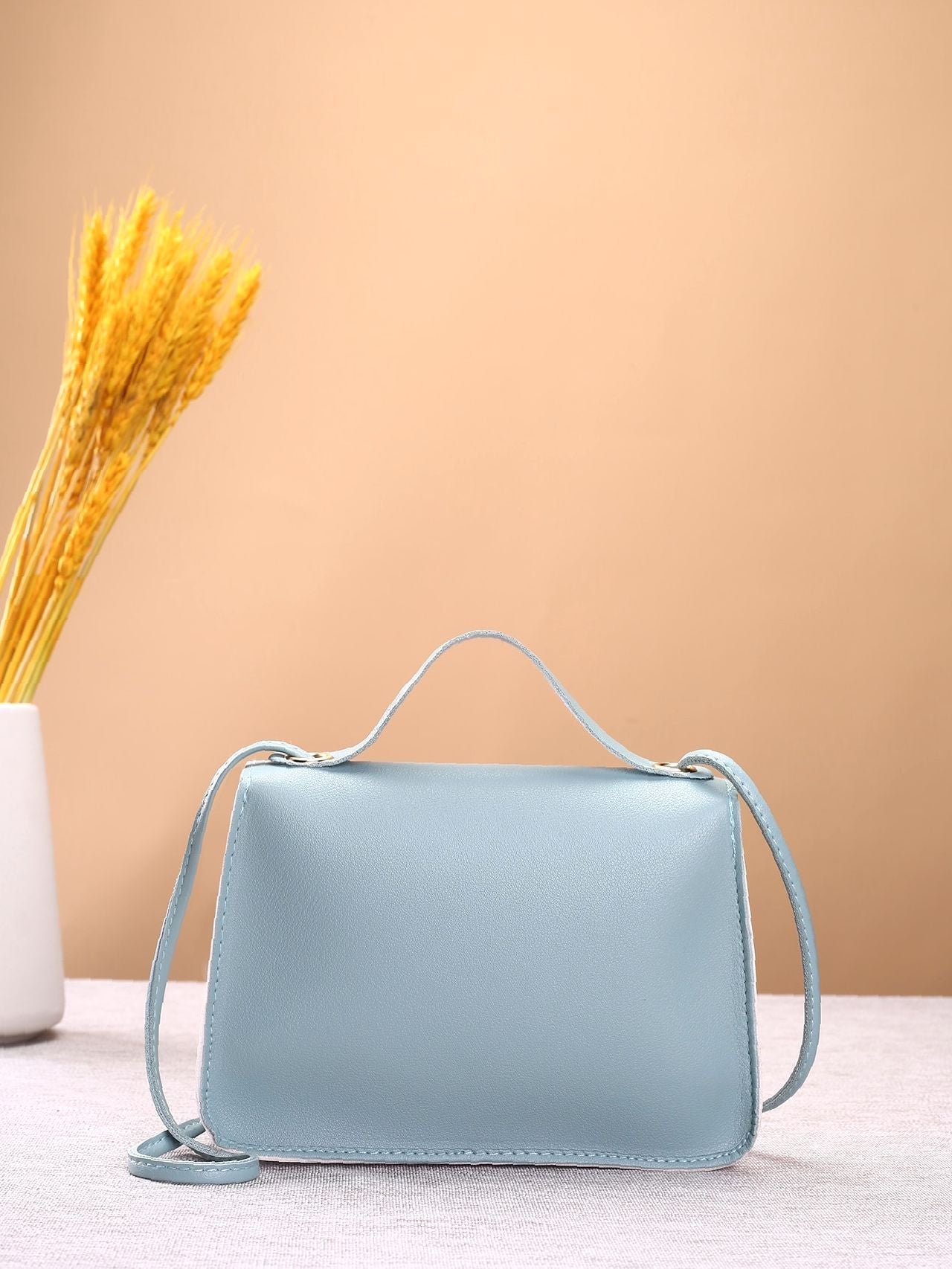 Two Tone Satchel Bag  - Women Satchels